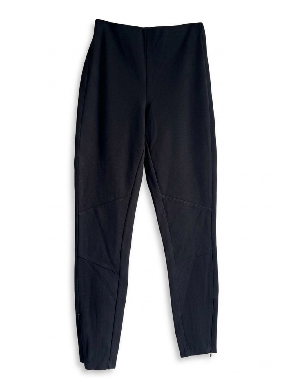 Polo Ralph Lauren Womens Black Ankle Zip Leggings Pants Size 6 NWOT High Rise⁠